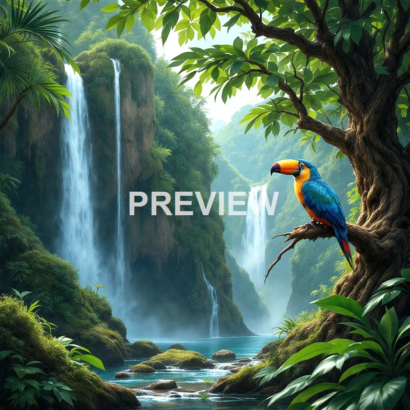 an-island-with-a-waterfall-and-a-rare-colorful-bird-s (46)_250320195637_Filename Text 2_00989_Filename Text 3_result